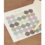 【ミックス】 | 【LASOA】丸シール カラフル /L00001 | JULIA BOUTIQUE
