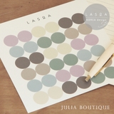 【LASOA】丸シール カラフル /L00001 | JULIA BOUTIQUE | 詳細画像1