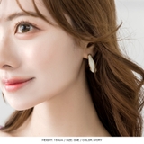 クリアゴールドフレークピアス/L00035 | JULIA BOUTIQUE | 詳細画像10 