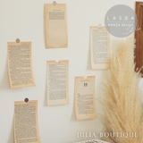 【LASOA】6枚セットヴィンテージペーパー/L00041 | JULIA BOUTIQUE | 詳細画像1