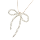 パールリボントップネックレス | VIS  | 詳細画像6 