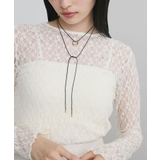 ゴールド(90) | ニュアンスリングマルチコードネックレス | VIS 