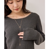 ハートポイントチェーンYネックレス | VIS  | 詳細画像1 