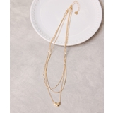 ゴールド(90) | ハートレイヤードネックレス | VIS 