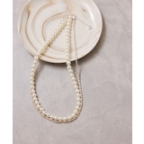 パール×チェーンネックレス | VIS  | 詳細画像1 