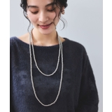 シルバー(93) | ロングパールネックレス | VIS