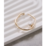 ゴールド(90) | フープパールイヤーカフ | VIS