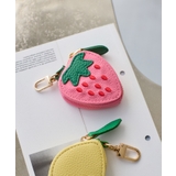 ピンク(63) | フルーツポーチ型バッグチャーム | VIS 