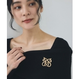 ゴールド(90) | ロゴメタルブローチ | VIS