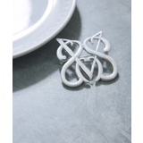 シルバー(93) | ロゴメタルブローチ | VIS