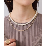 ガラスパール3連ネックレス | VIS | 詳細画像3