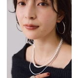 ガラスパール3連ネックレス | VIS | 詳細画像6