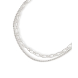 ラインストーンレイヤードネックレス | VIS | 詳細画像8