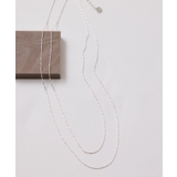 レイヤードナローチェーンネックレス | VIS | 詳細画像2