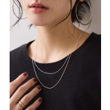レイヤードナローチェーンネックレス | VIS | 詳細画像3