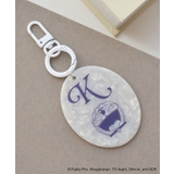 ホワイト(10) | 【ドラえもんコレクション】マーブルカラーイニシャルアクリルチャーム | ROPE' PICNIC