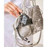 ブラック系(02) | プレート付きバッグチャーム | ROPE' PICNIC