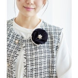 サテンフラワーパールコサージュ | ROPE' PICNIC | 詳細画像8 