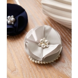 ライトグレー(08) | サテンフラワーパールコサージュ | ROPE' PICNIC