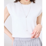 パール×チェーンラリエットネックレス | ROPE' PICNIC | 詳細画像3