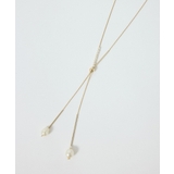 パールトップラリエットネックレス | ROPE' PICNIC | 詳細画像5 