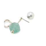 Recycle glass パールキャッチチェーンピアス | ROPE' PICNIC | 詳細画像5 