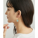 ブルー系(45) | Recycle glass パールキャッチチェーンピアス | ROPE' PICNIC