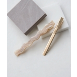 ベージュ系(28) | マーブルウェーブヘアクリップセット | ROPE' PICNIC