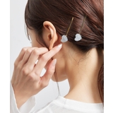 シルバー(93) | ラメグリッターハートヘアピンセット | ROPE' PICNIC