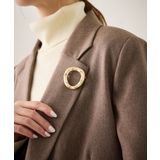 ゴールド(90) | 変形ラウンドブローチ | ROPE' PICNIC