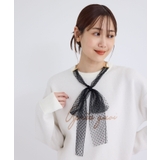 オーガンジーチュールリボンネックレス | ROPE' PICNIC | 詳細画像5 