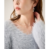 チェーン×パールショートスライドネックレス | ROPE' PICNIC | 詳細画像4 