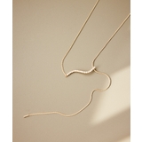 ガラスカーブラインY字ネックレス | ROPE' PICNIC | 詳細画像5 