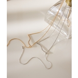 ゴールド(90) | ガラスカーブラインY字ネックレス | ROPE' PICNIC