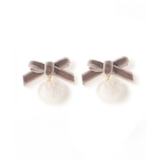 ベルベットリボン×シャギーボールプチピアス | ROPE' PICNIC | 詳細画像5 