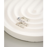 シルバー(93) | スクエアフープピアス | ROPE' PICNIC