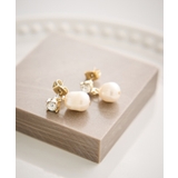 淡水パール×ガラスピアス | ROPE' PICNIC | 詳細画像1 