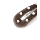 パール付きベロアパテッドスリーピン | ROPE' PICNIC | 詳細画像9 