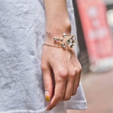 透け感が素敵なクリアバンドの上にラインストーンを配色♪すっきりとしたラインストー… | KawaiCat | 詳細画像5