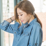 【ea16930】様々なコーディネートに良く合う♪シルバーカラーフープピアス | KawaiCat | 詳細画像4 