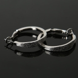 【ea16930】様々なコーディネートに良く合う♪シルバーカラーフープピアス | KawaiCat | 詳細画像9 