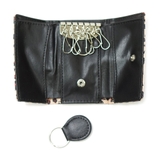 キーケースメンズレディースヒョウ柄札入れカードケース付きユニセックスで使えますキ… | KEYS  | 詳細画像4 