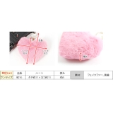 バイカラーハートファーバッグチャーム 小物 雑貨 | kirakiraShop | 詳細画像20