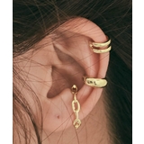 ゴールド | チェーンフープイヤーカフセット アクセサリー イヤリング | kirakiraShop