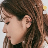 チェーンフープイヤーカフセット アクセサリー イヤリング | kirakiraShop | 詳細画像1