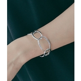 シルバー | ランダムチェーンバングル アクセサリー ブレスレット | kirakiraShop