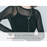 ハーフチェーンマンテルネックレス 2色 小物 | kirakiraShop | 詳細画像16