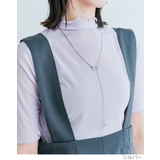 ハーフチェーンマンテルネックレス 2色 小物 | kirakiraShop | 詳細画像11