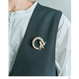 イミテーションパールサークルブローチ類 アクセサリー ブローチ | kirakiraShop | 詳細画像3