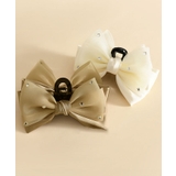 ビジューサテンリボンヘアバレッタ 小物 雑貨 | kirakiraShop | 詳細画像4